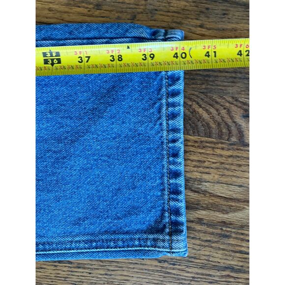 Carhartt Blue Denim Straight Leg Jeans Pants  Mens Size 32 x 30 - Picture 8 of 9